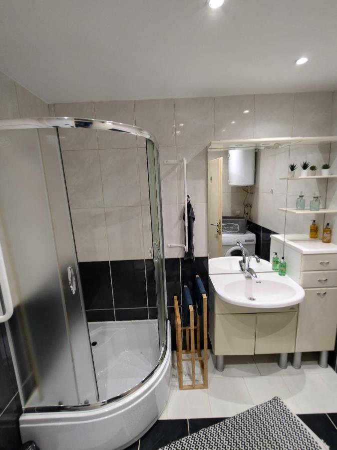 Studio Apartman Karler คาร์โลวัตส์ ภายนอก รูปภาพ